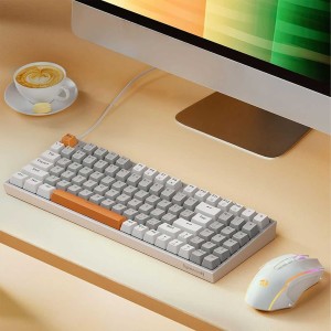 کیبورد گیمینگ مکانیکال با سیم ردراگون مدل Kitava K636 GWO RGB
